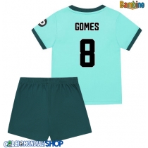 Maglie da calcio Wolves Joao Gomes #8 Seconda Maglia Bambino 2025-26 Manica Corta (+ Pantaloni corti)
